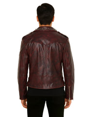 Maroon Waxed Jacket