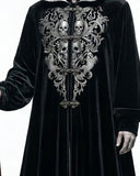 Skull Halloween Costume Gothic Hooded Halloween Robe