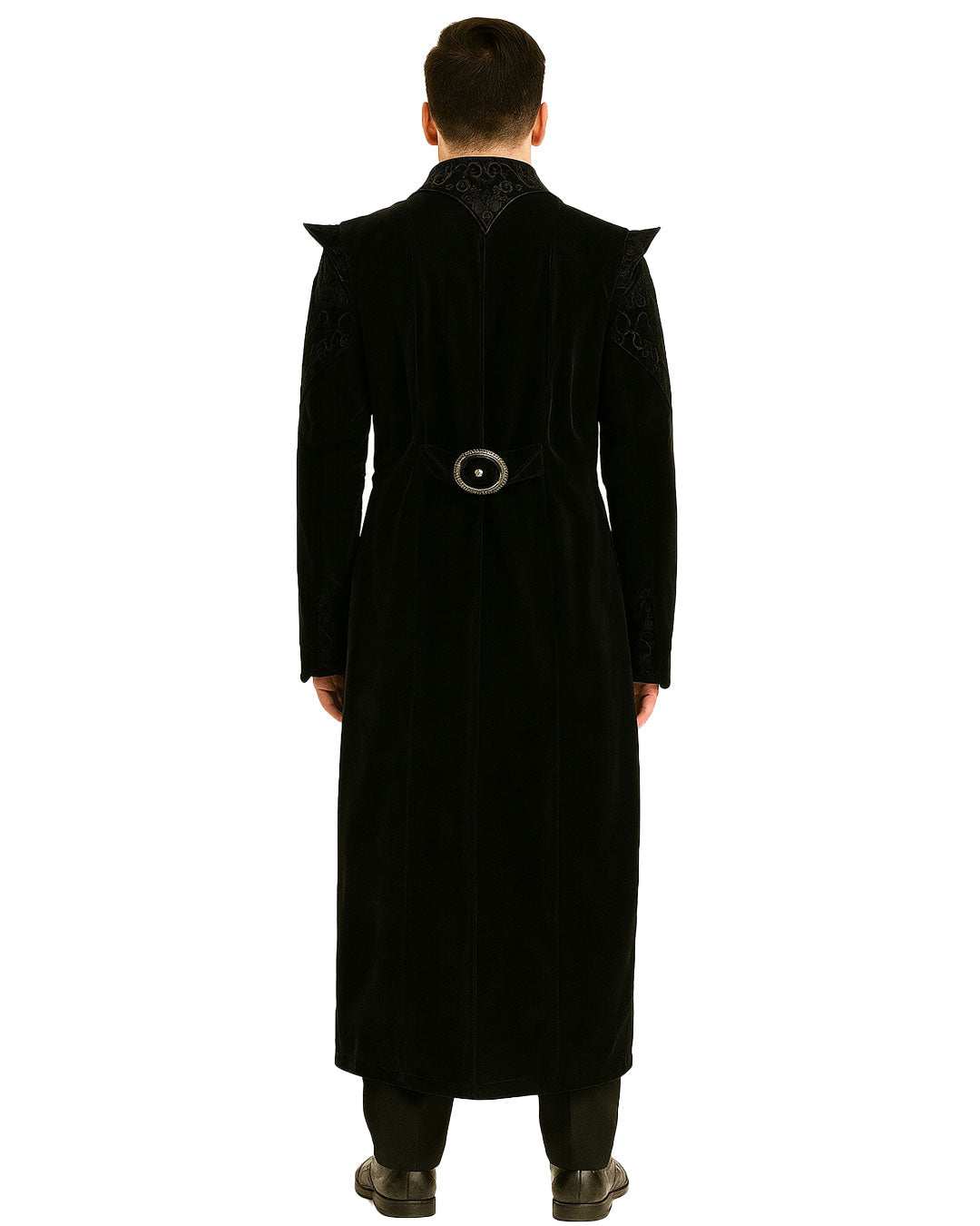 Black Velvet Jacquard