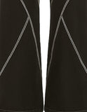 Spider Web Embroidered Baggy Jeans - American Streetwear Style for Women