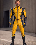 Men's Cosplay Costume – Yellow & Black Superhero Suit