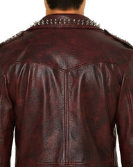 Maroon Waxed Jacket