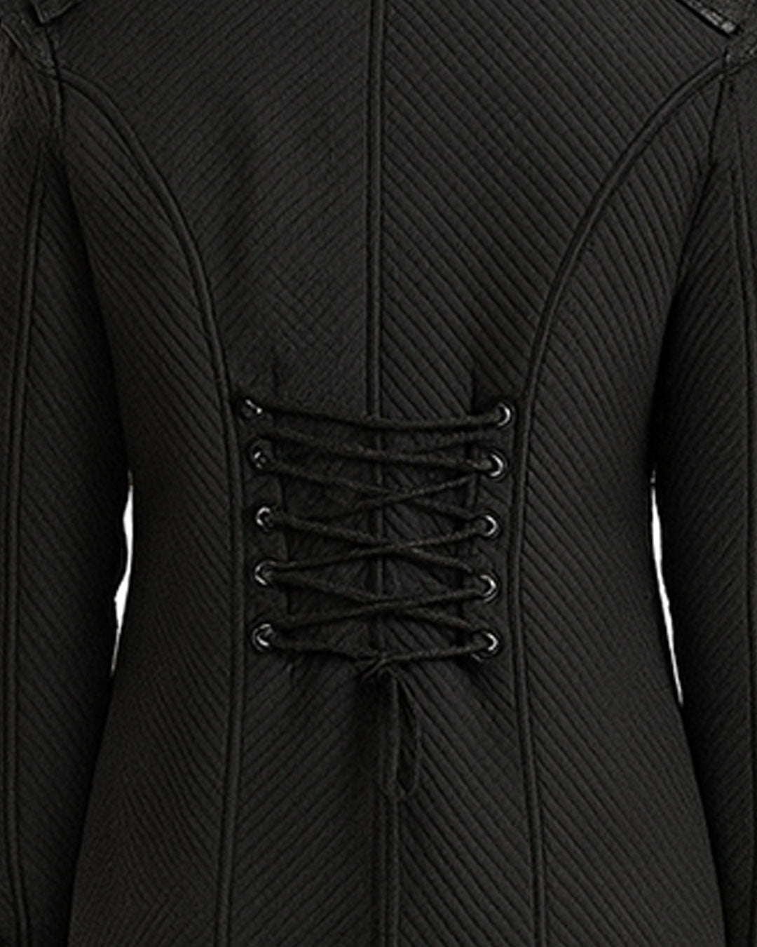 Men's Black Long Coat