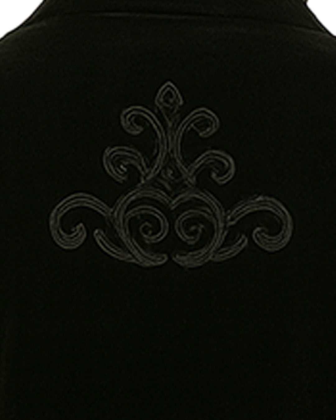 Black Stand Collar Gothic Cloak