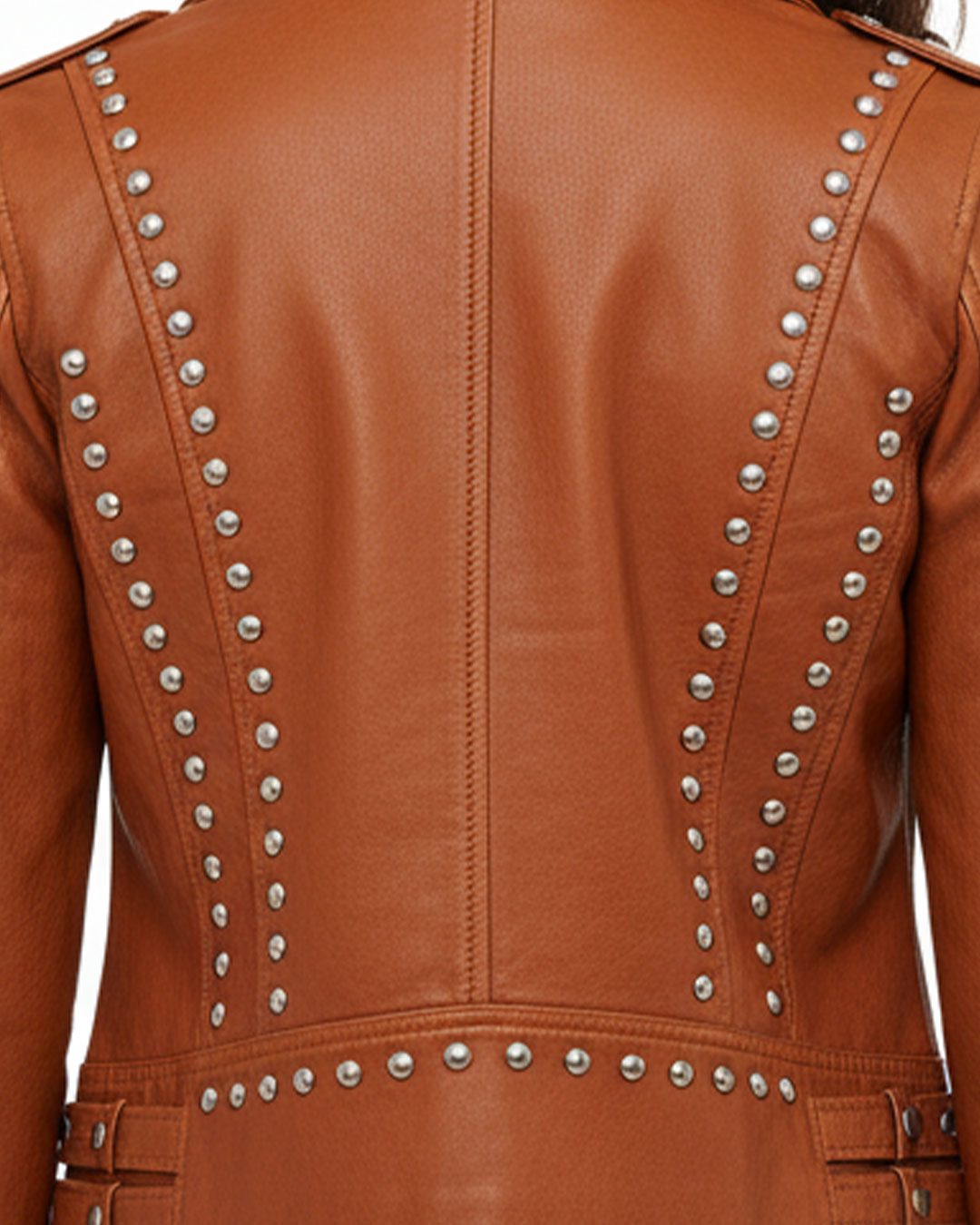 Western Dome Studded Easy Rider Jacket