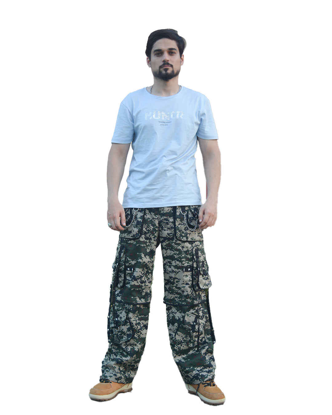 Military Green Cargo Pants