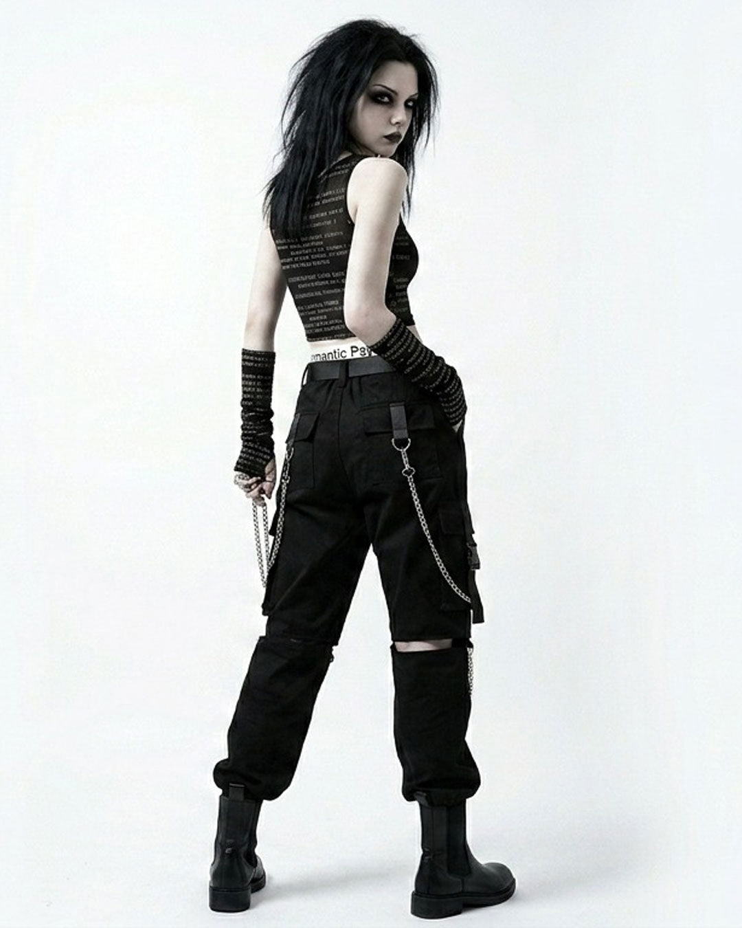Women’s Techwear Separate Cargo Pants – Multi-Pocket Streetwear