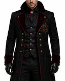 Halloween Trench Coat Gothic Vampire Costume