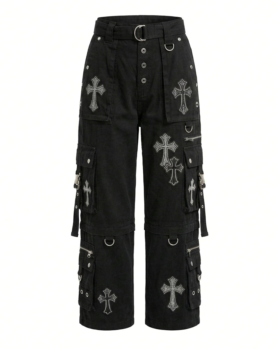 Women’s Gothic Cross Cargo Pants