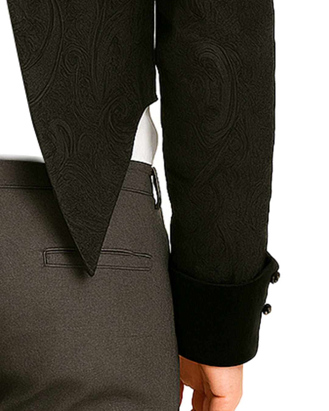 Black Swallow Tail Jacket