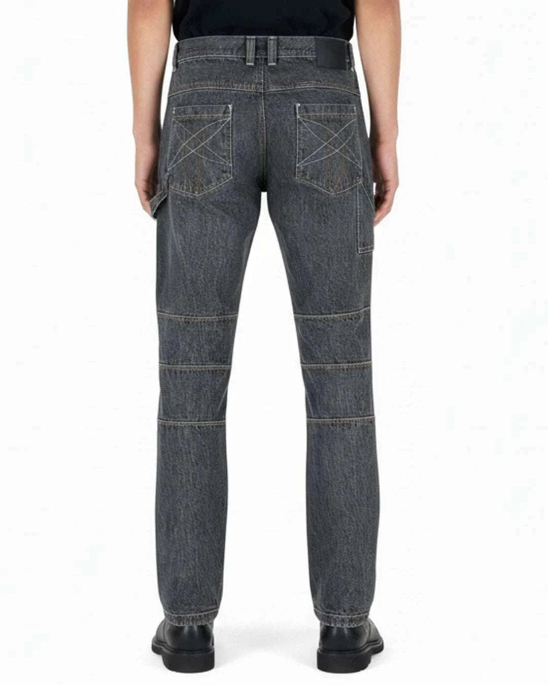 Hiphop Twilight Veil Denim Y2K Pant's