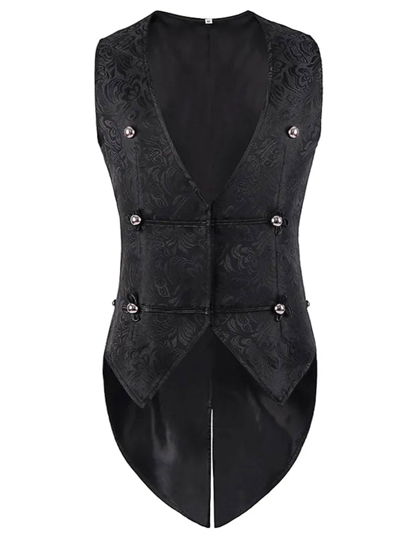 Black Steampunk Vest -   - Trippprs