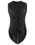 Black Steampunk Vest -   - Trippprs