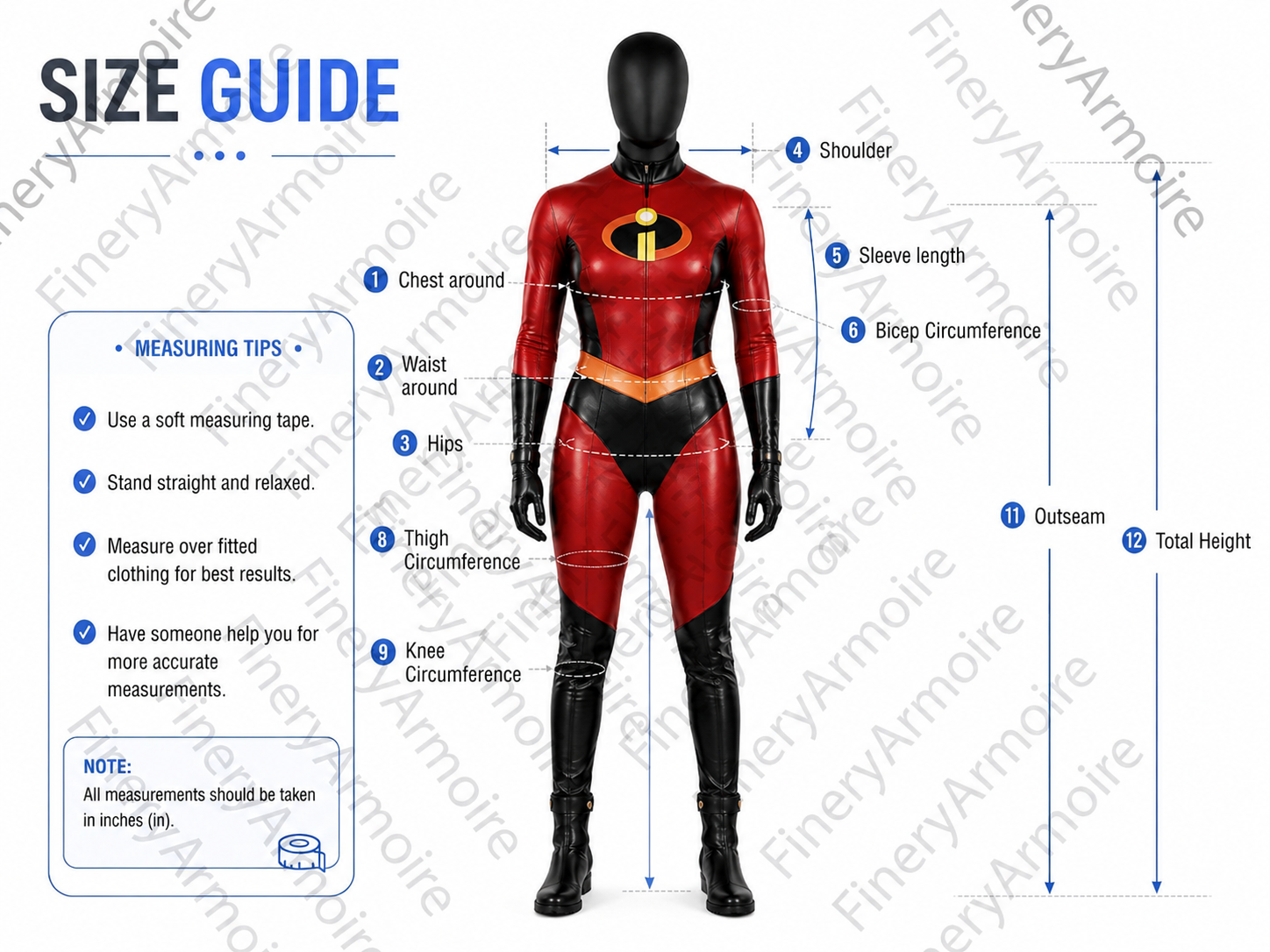 Women’s Superhero Cosplay Suit