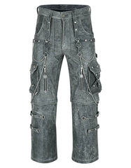Darkling Serenade Leather Gothic Pant -  -  - Trippprs