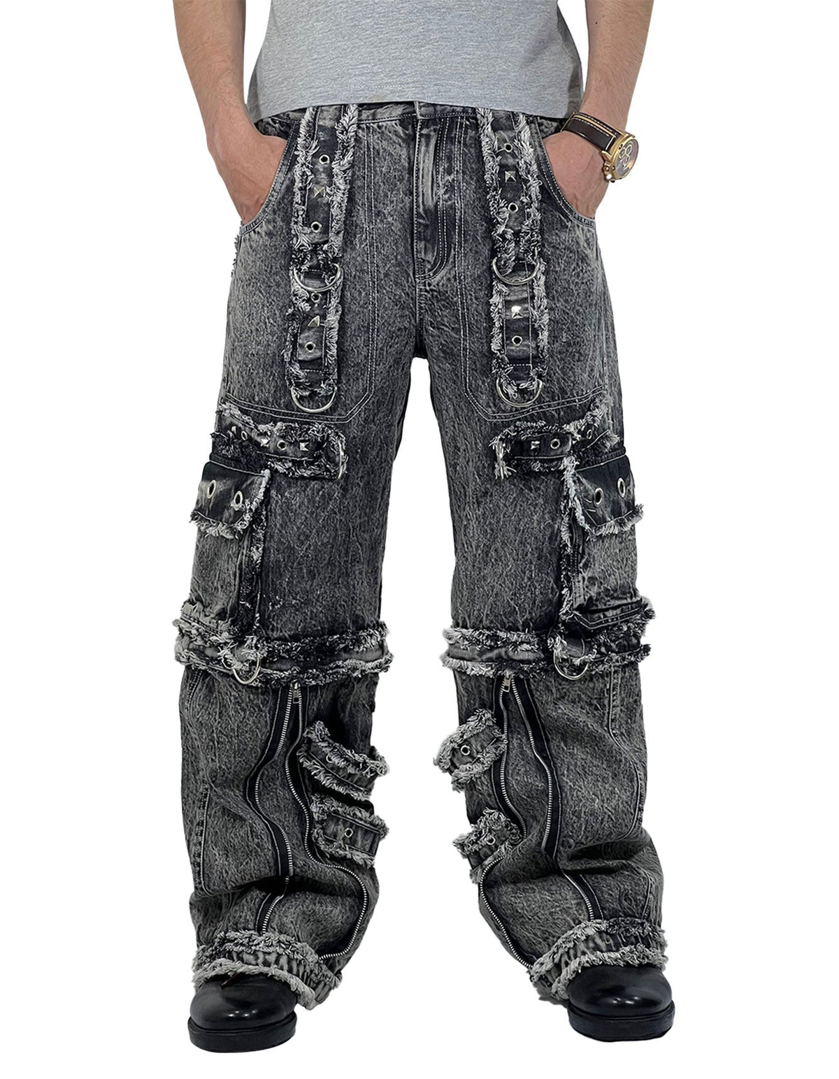 Eerie Echo Baggy Gothic Pant -  -  - Trippprs