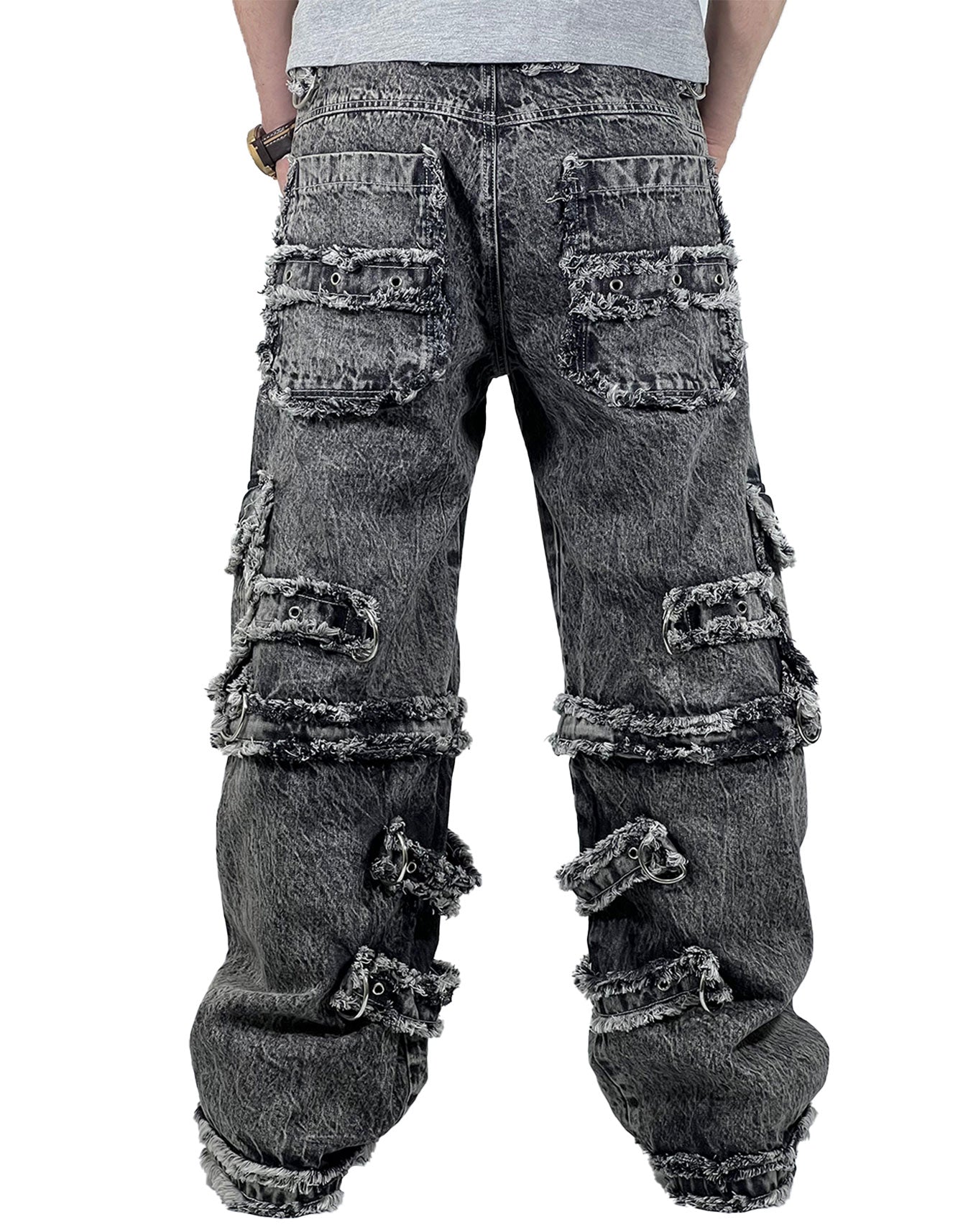 Eerie Echo Baggy Gothic Pant -  -  - Trippprs