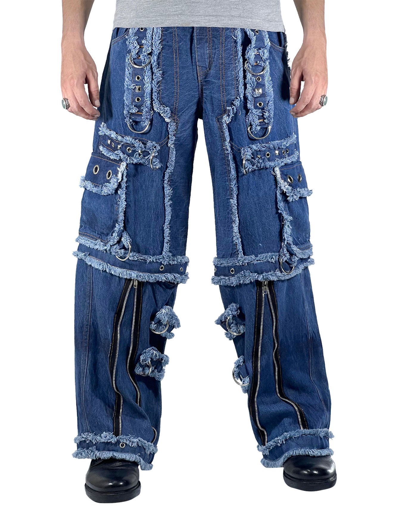 Eerie Echo Baggy Gothic Pant -  -  - Trippprs