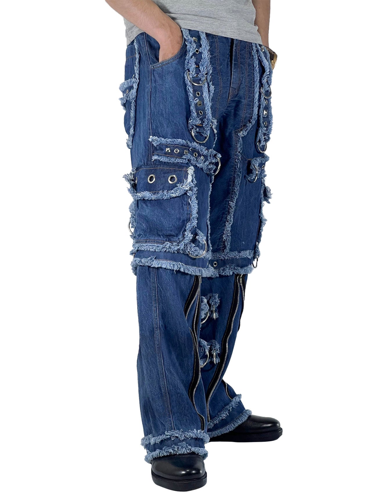 Eerie Echo Baggy Gothic Pant -  -  - Trippprs