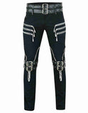 Midnight Masquerade Gothic Skinny Pant -  -  - Trippprs