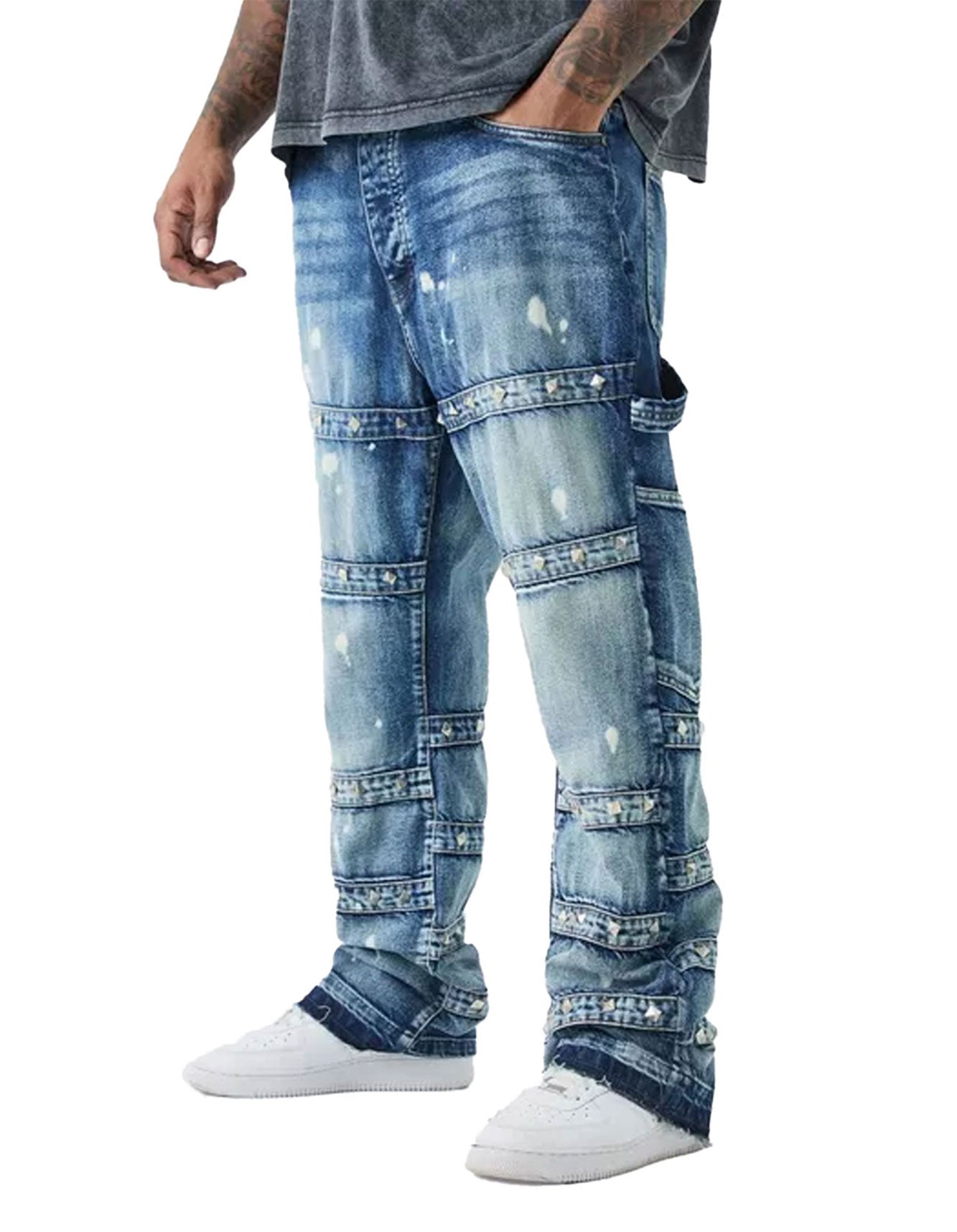 RIGID FLARE JEANS -  -  - Trippprs