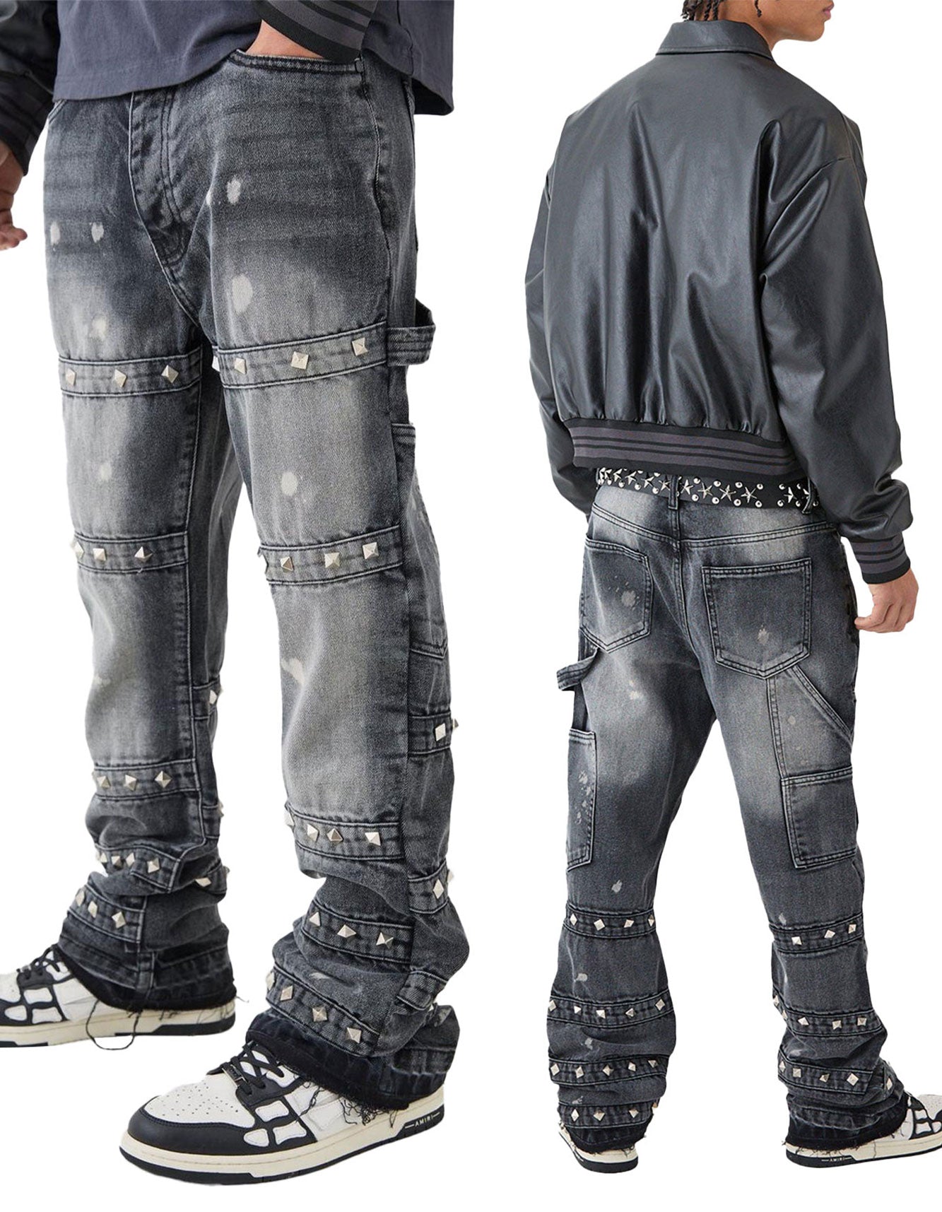 RIGID FLARE JEANS -  -  - Trippprs