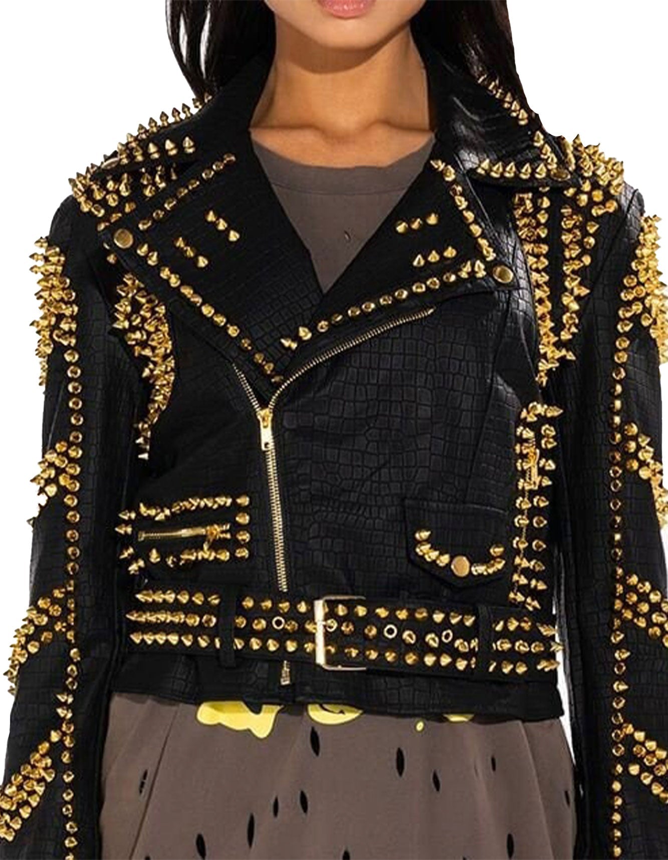 Studded Black Jacket -  -  - Trippprs