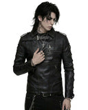Black Leather Biker Jacket