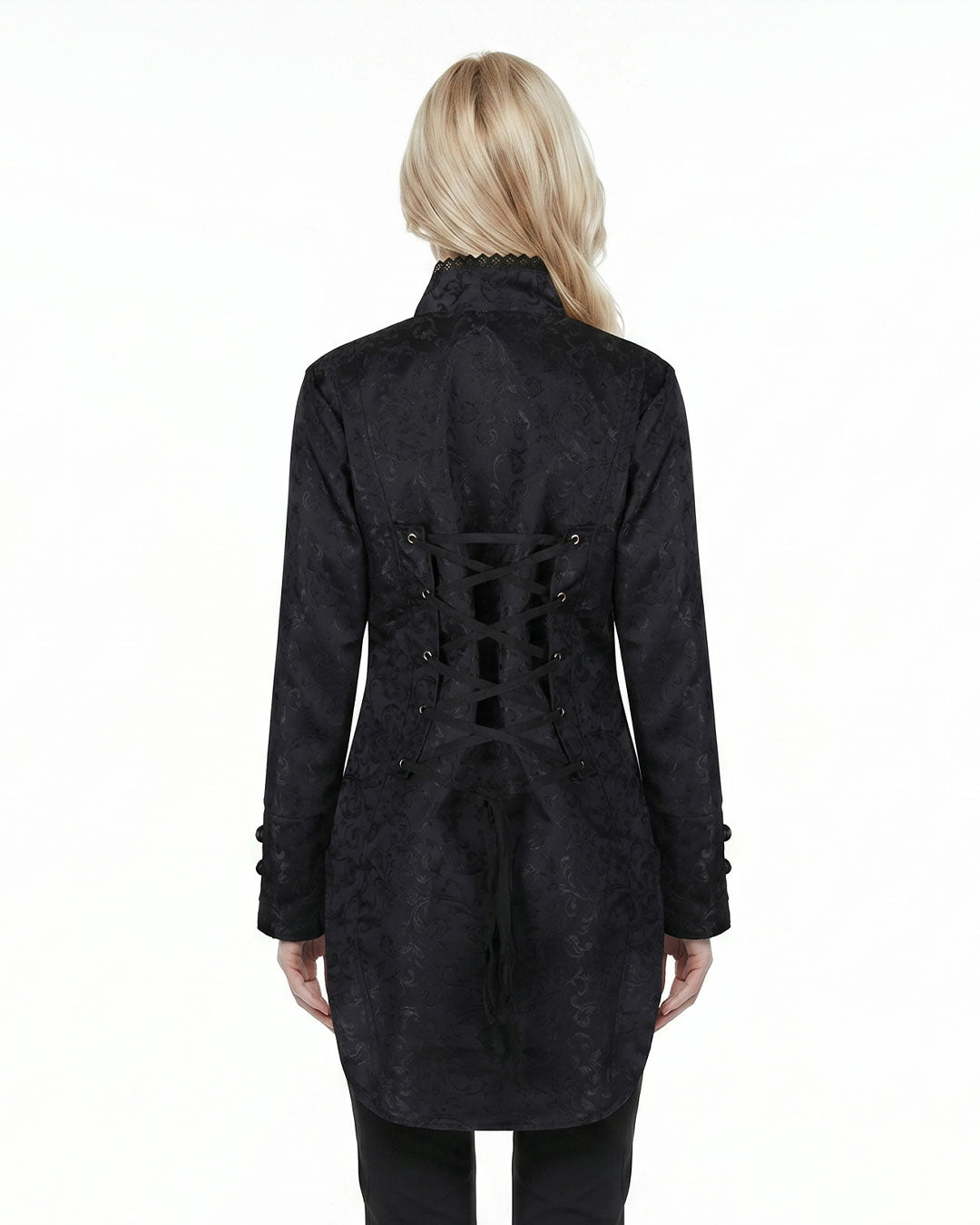 Women's Brocade Gothic Victorian Tailcoat