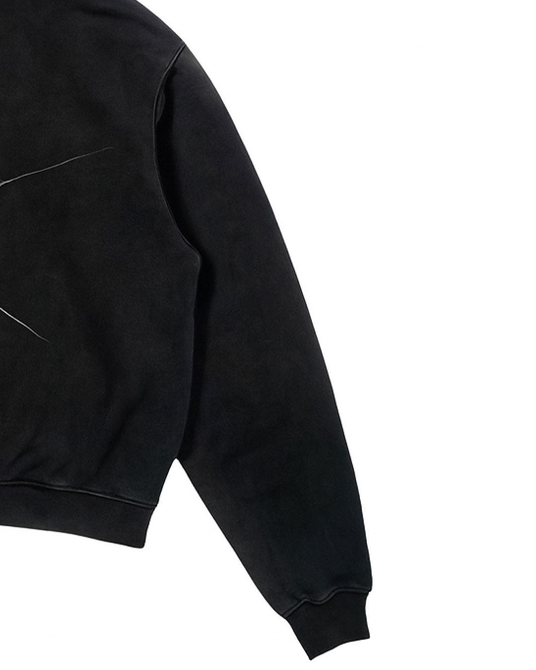Unisex Gothic Spider Web Hoodie – Black Streetwear Pullover