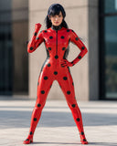Red Ladybug Cosplay Suit