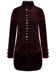 Women's Velvet Brocade Tailcoat -  -  - Trippprs