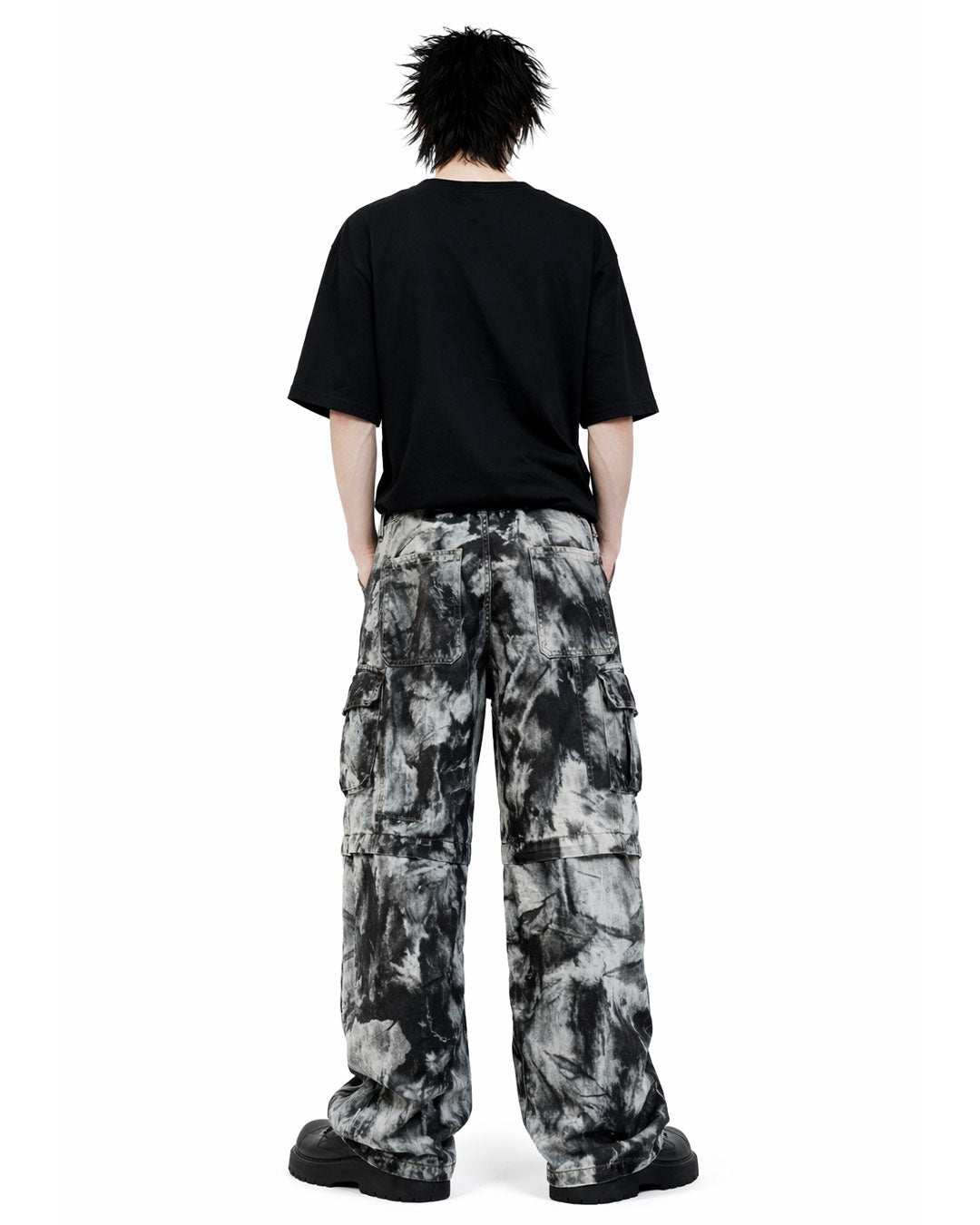 Acid Dye - Men's Gothic Cargo Pants
