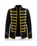 Men’s Black & Yellow Military Jacket