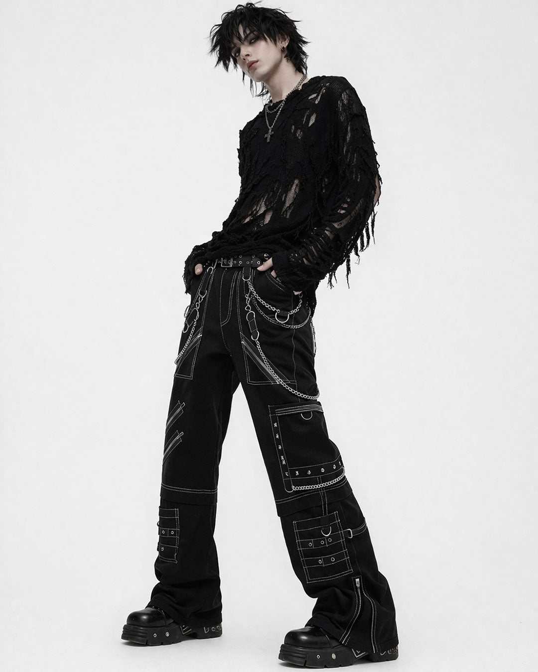 Unisex Obsidian Rift Cargo Pants