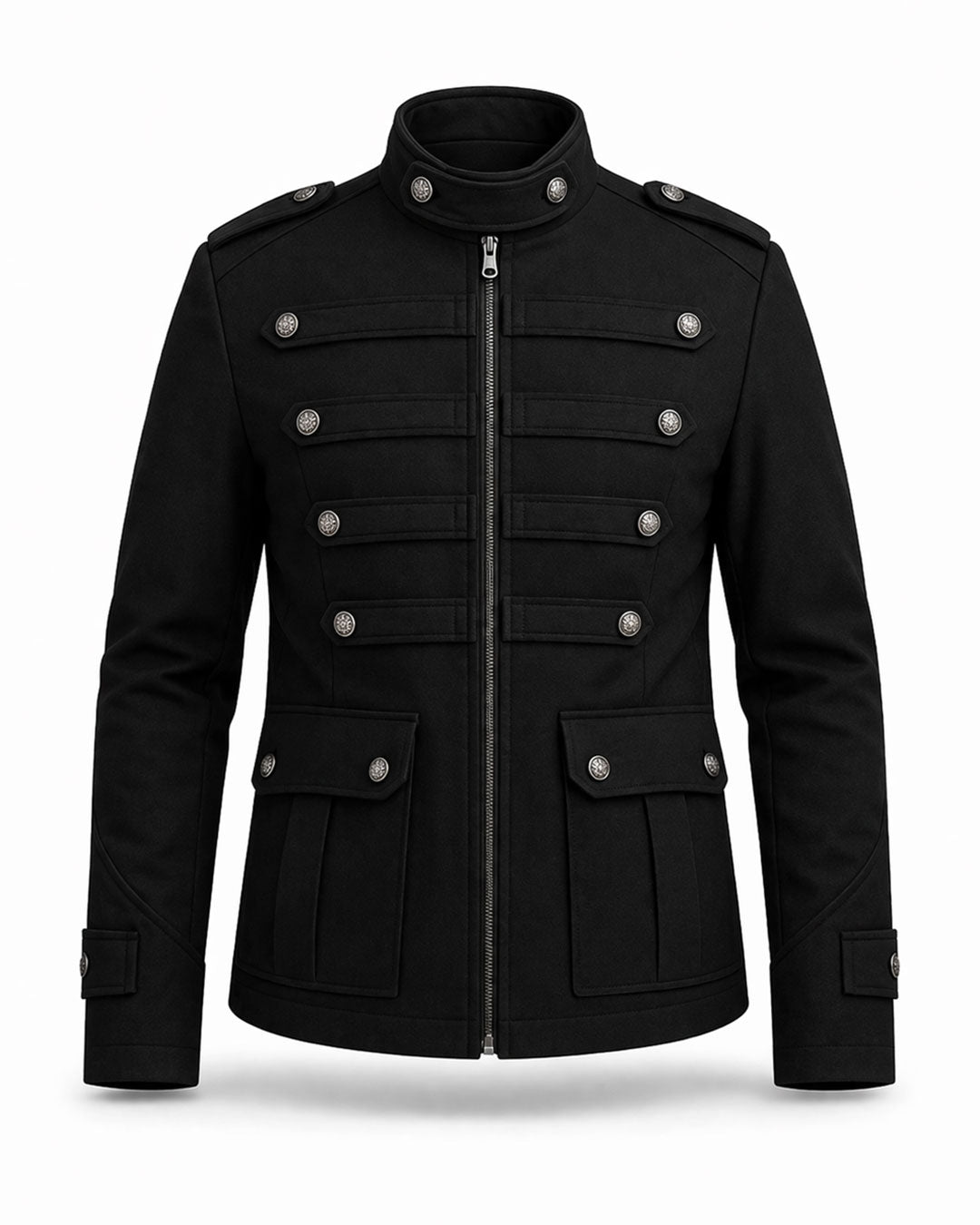 Dominus Field Mens Military Style Jacket