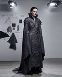 vampire leather trench coat