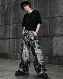 Acid Dye - Men's Gothic Cargo Pants