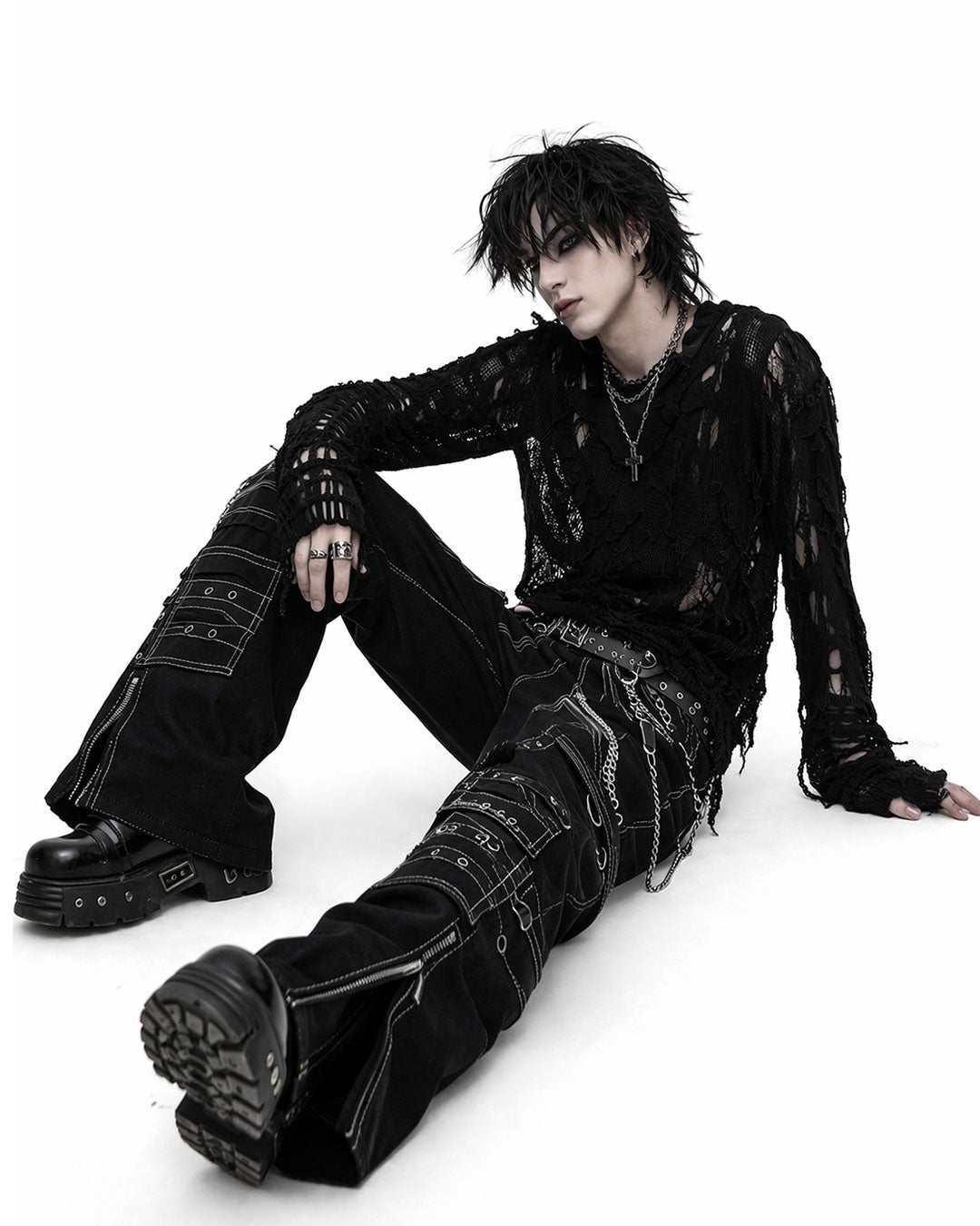 Unisex Obsidian Rift Cargo Pants