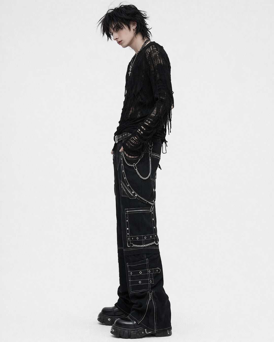Unisex Obsidian Rift Cargo Pants